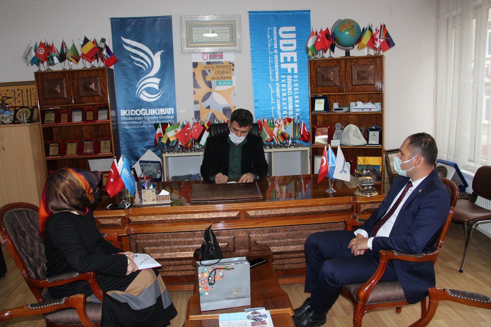 İl Göç İdaresi Müdürü Buzcu'dan Derneğimize Zİyaret